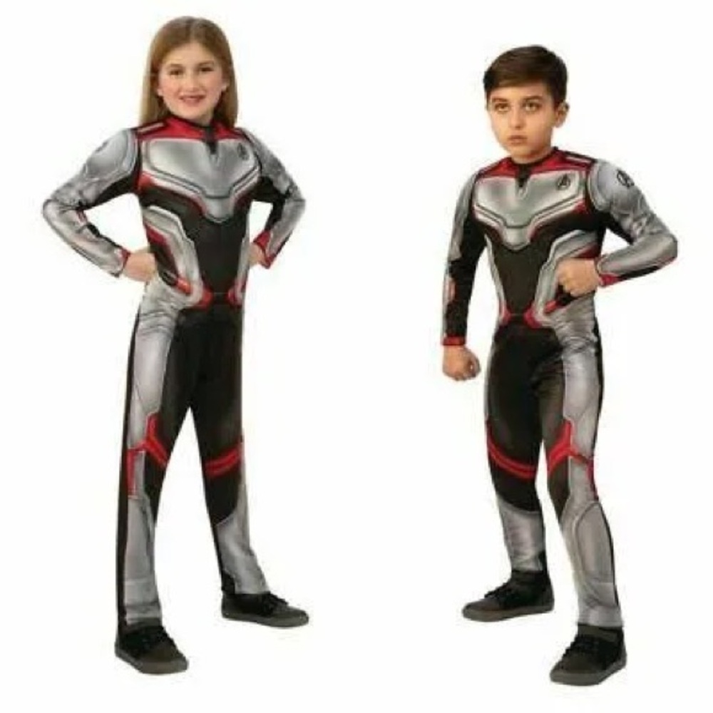 Rubies Avengers Endgame Team Suit Halloween Muscle Chest Costume Unisex S 4-6
